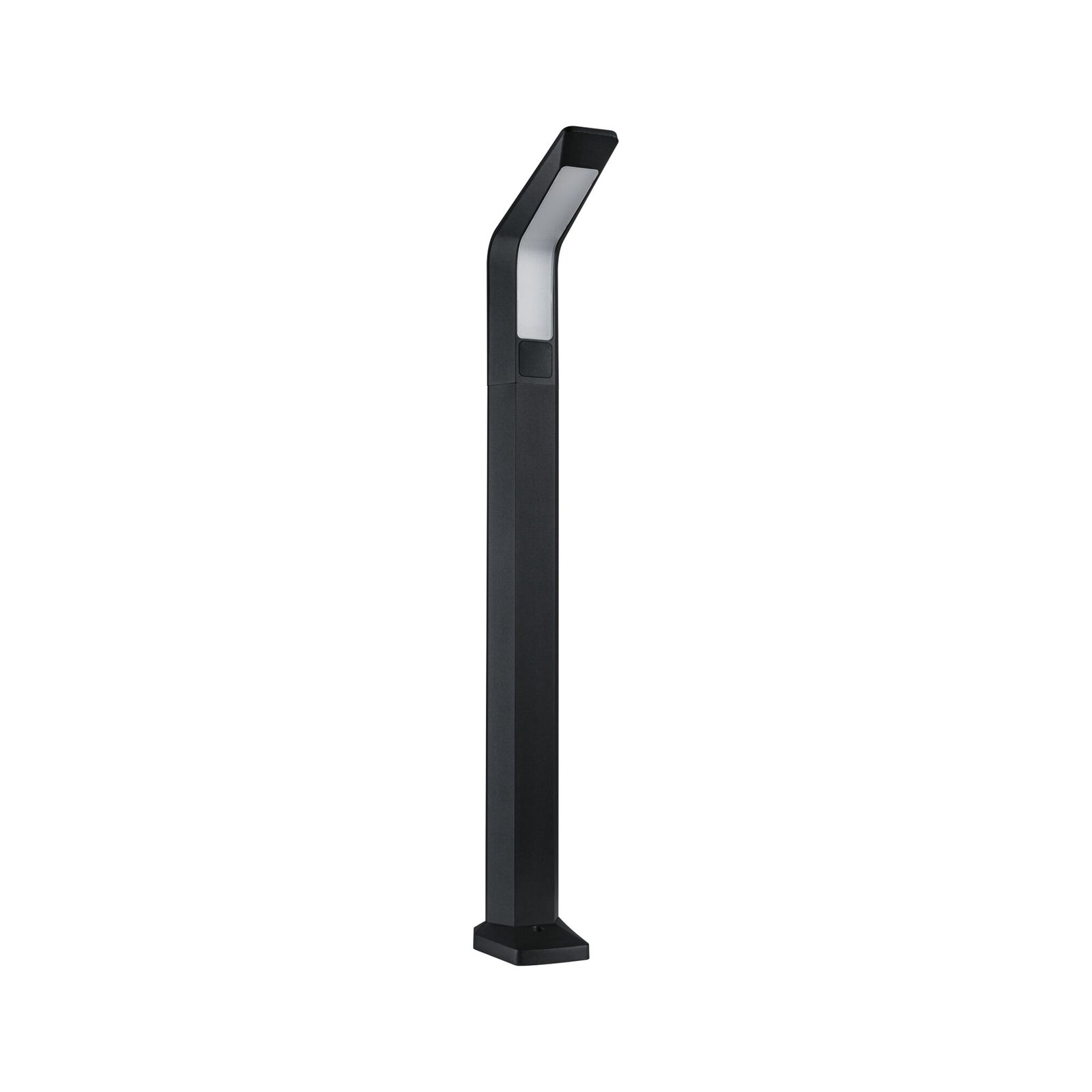 LED sti-lampe Merano med bevegelsessensor antrasitt forfra