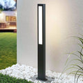 LED sti-lampe Mhairi kantet antrasitt 100 cm IP54 forfra