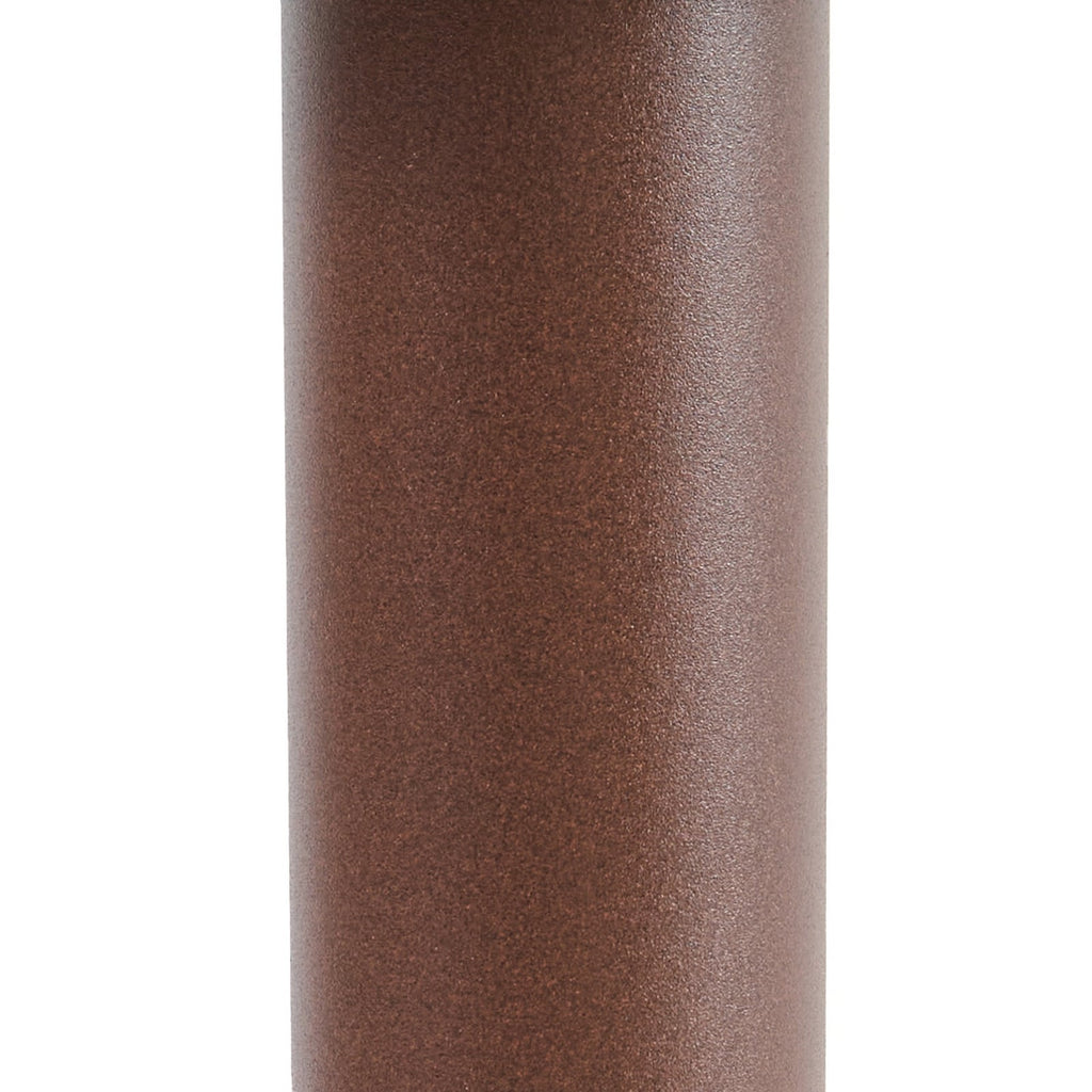 LED sti-lampe Milten rustfarget aluminium 65 cm IP65 lysdetalj