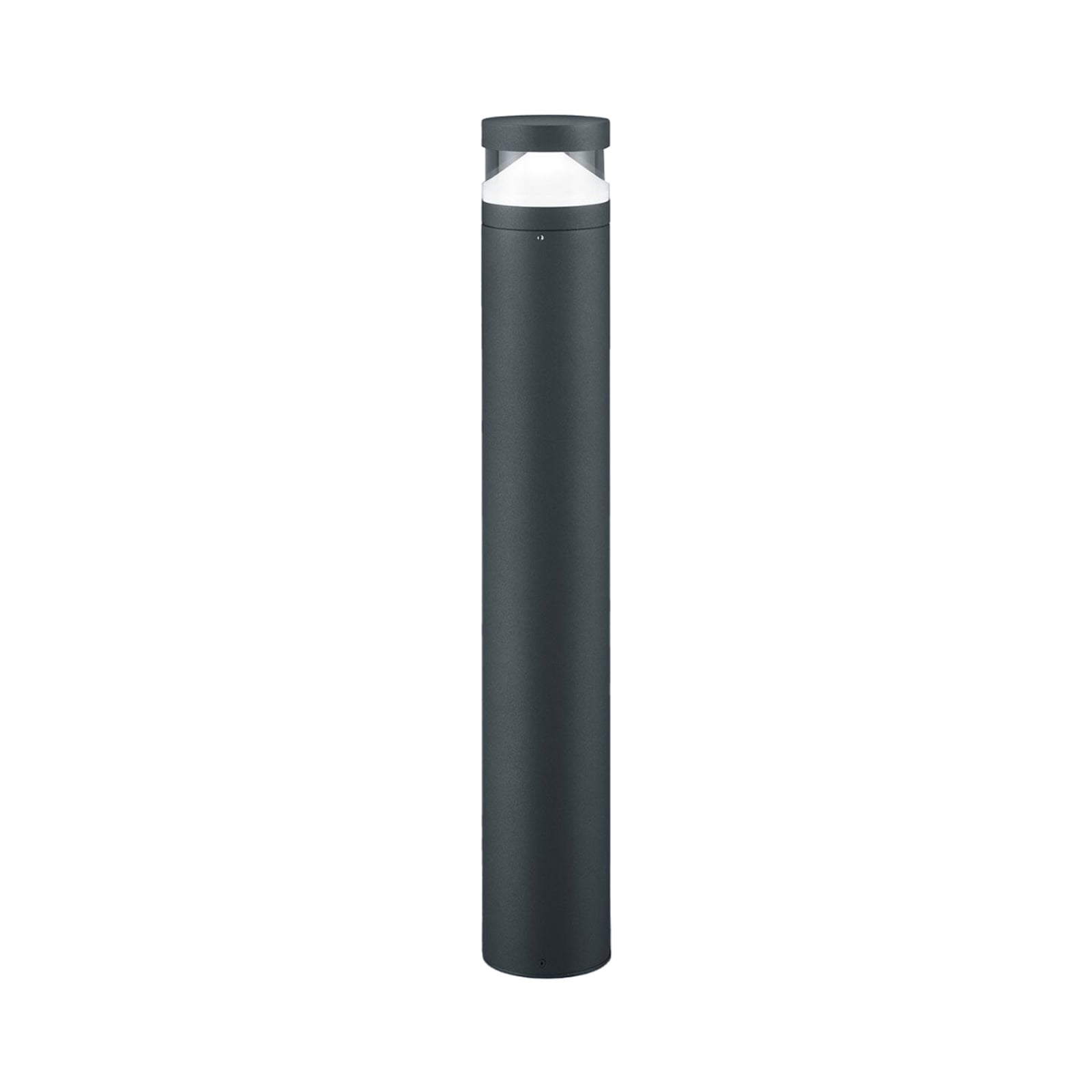 LED sti-lampe Mono grafitt aluminium Ø12 cm IP54 forfra