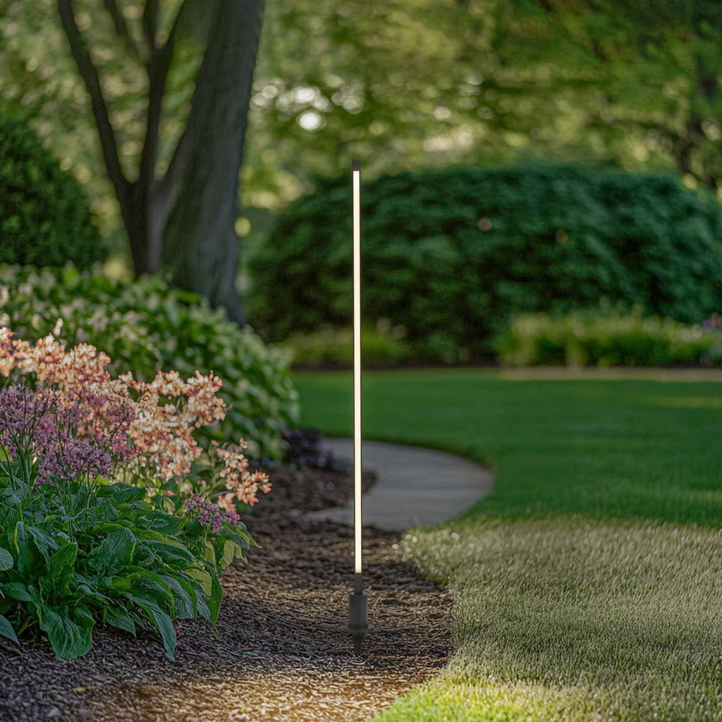 LED sti-lampe Neano svart 120 cm IP65 bakside