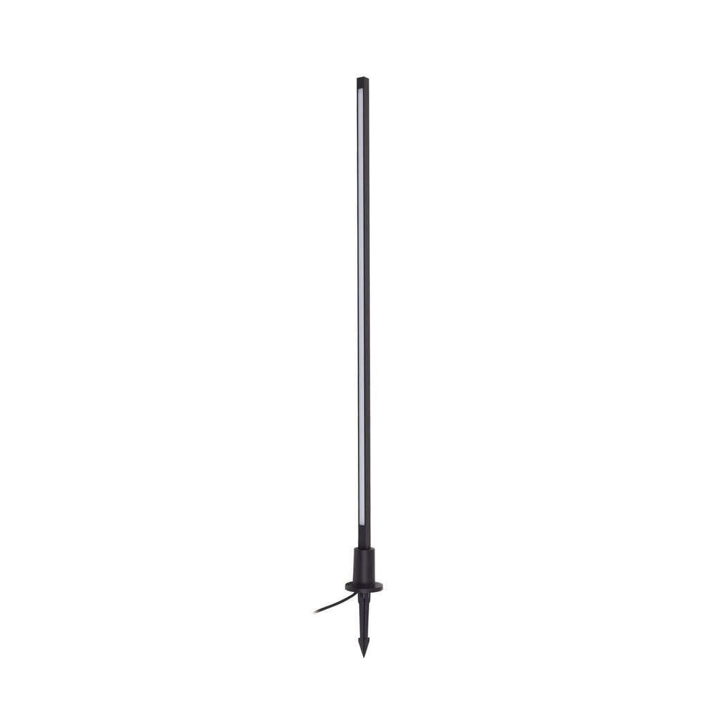 LED sti-lampe Neano svart 120 cm IP65 montert i hage