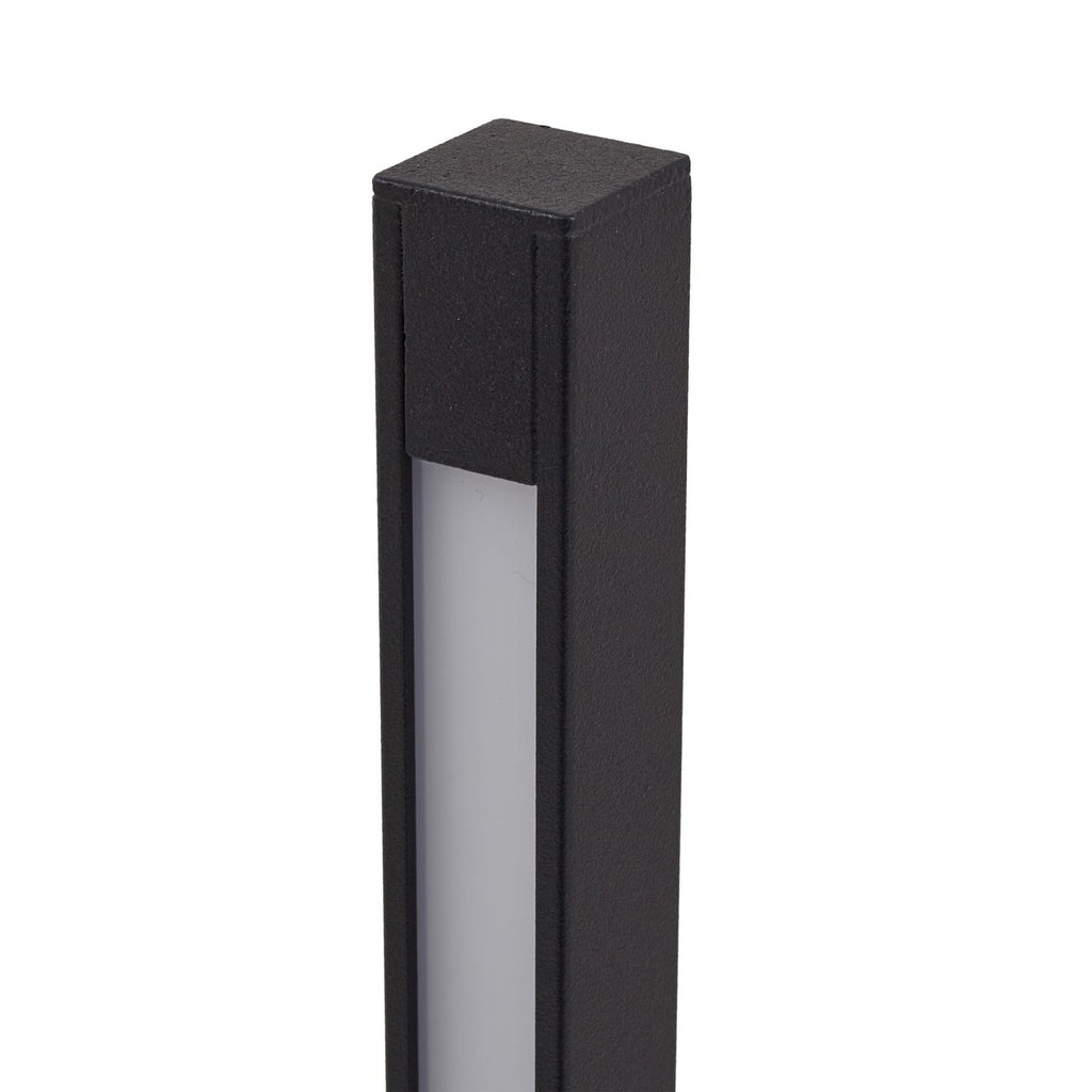 LED sti-lampe Neano svart 120 cm IP65 lysdetalj