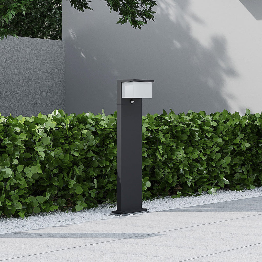 LED sti-lampe Nestos med bevegelsessensor antrasitt detalj av sensor