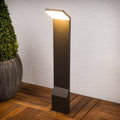 LED sti-lampe Nevio antrasitt aluminium 60 cm forfra