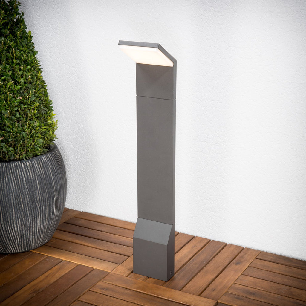LED sti-lampe Nevio antrasitt aluminium 60 cm nærbilde av LED