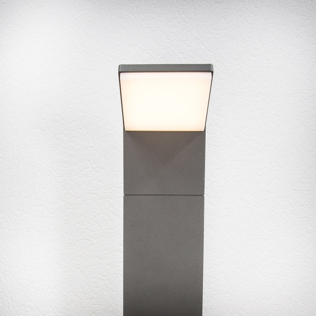 LED sti-lampe Nevio antrasitt aluminium 60 cm lysdetalj