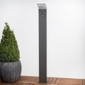LED sti-lampe Nevio med bevegelsessensor 100 cm grafitt forfra