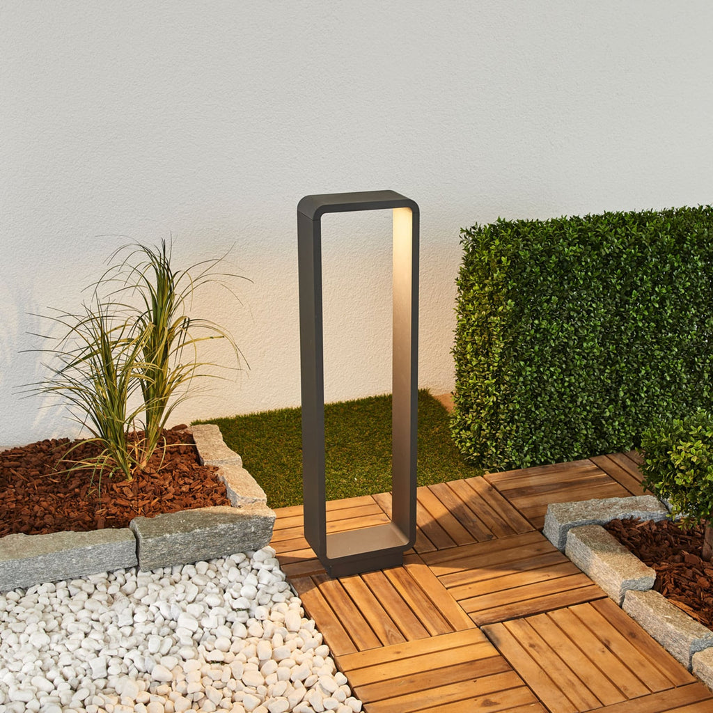 LED sti-lampe Ninon antrasitt detalj av ramme
