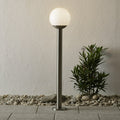 LED sti-lampe Nisia-C smart rustfritt stål front