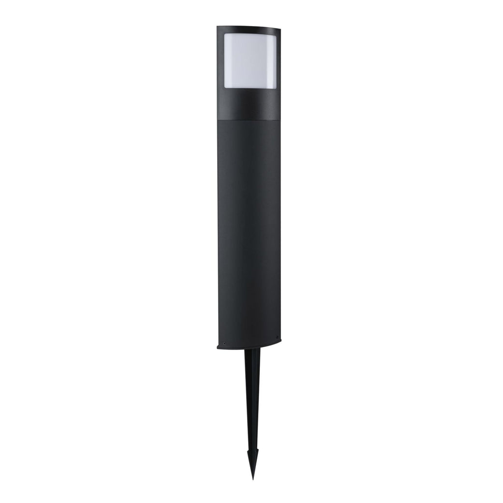 LED sti-lampe Padea med bevegelsessensor antrasitt montert ute