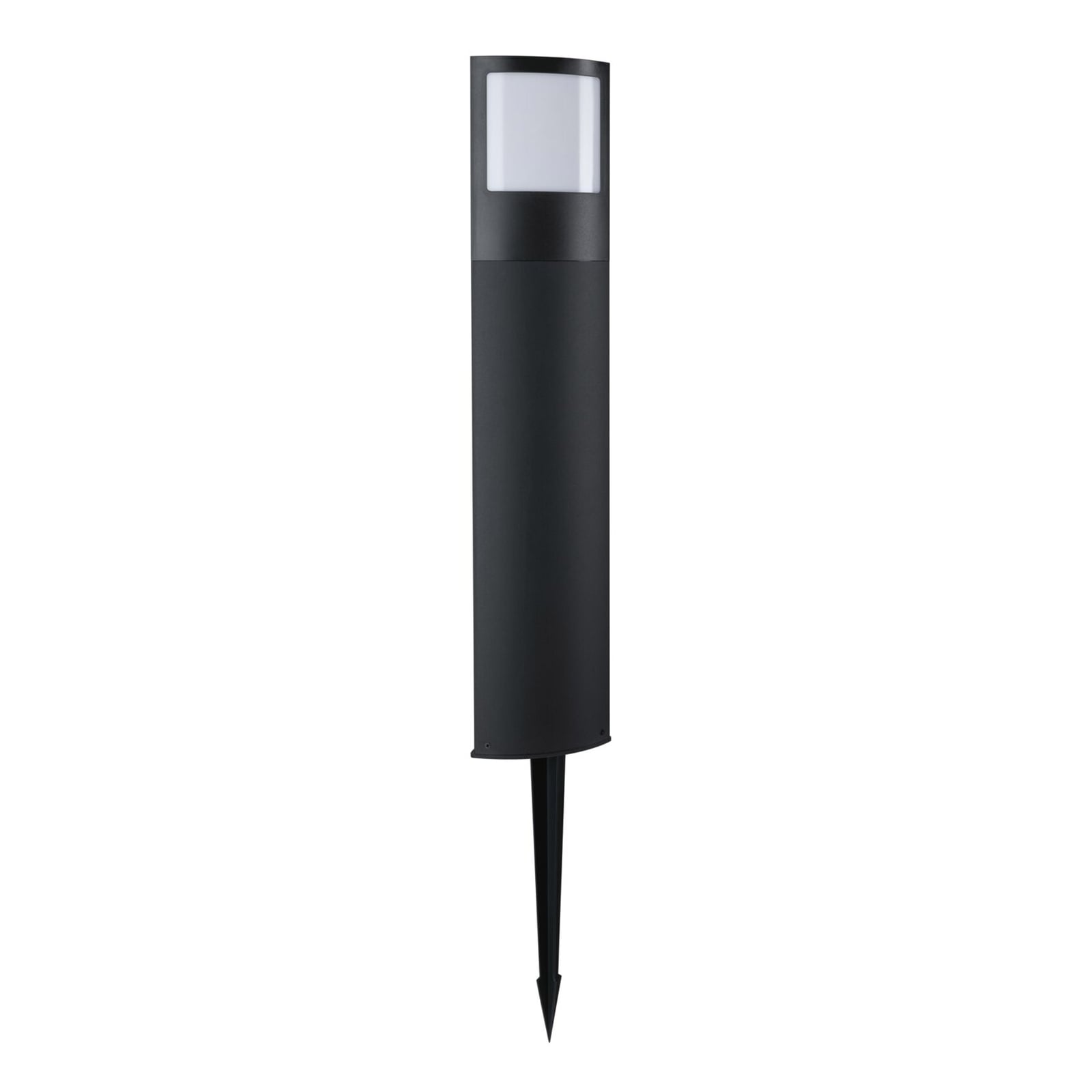 LED sti-lampe Padea med bevegelsessensor antrasitt montert ute