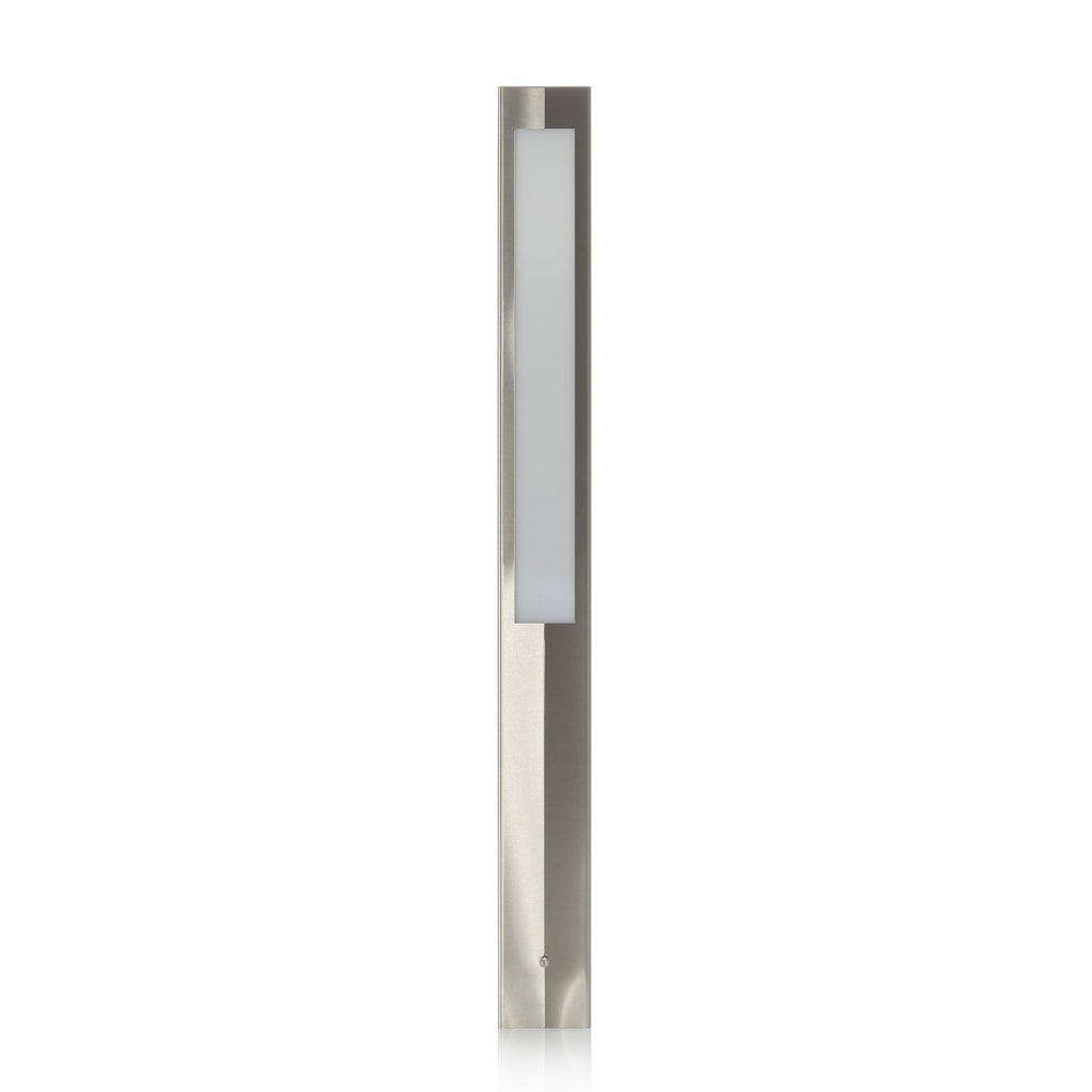 LED sti-lampe Paulo 80 rustfritt stål montert