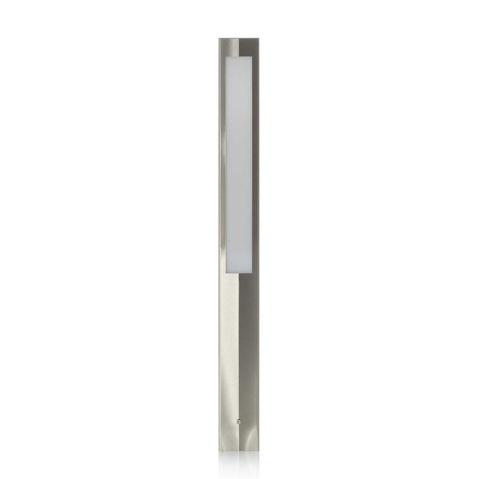 LED sti-lampe Paulo 80 rustfritt stål montert