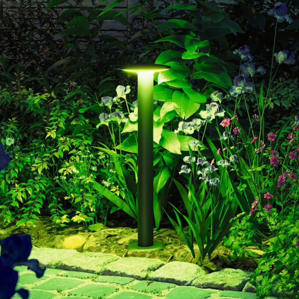 LED sti-lampe Plate RGBW Zigbee dimbar antrasitt IP44 Paulmann detalj