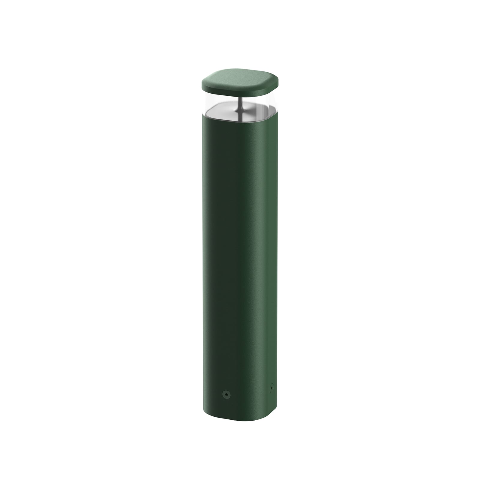 LED sti-lampe Pointbreak Bollard 2 skoggrønn 60 cm sett forfra