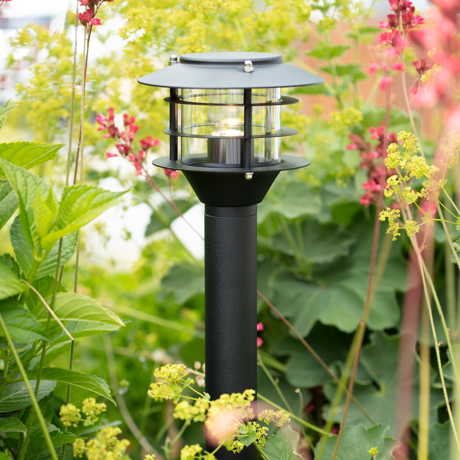 LED sti-lampe Pole med spyd 45 cm 3W dimbar IP44 forfra