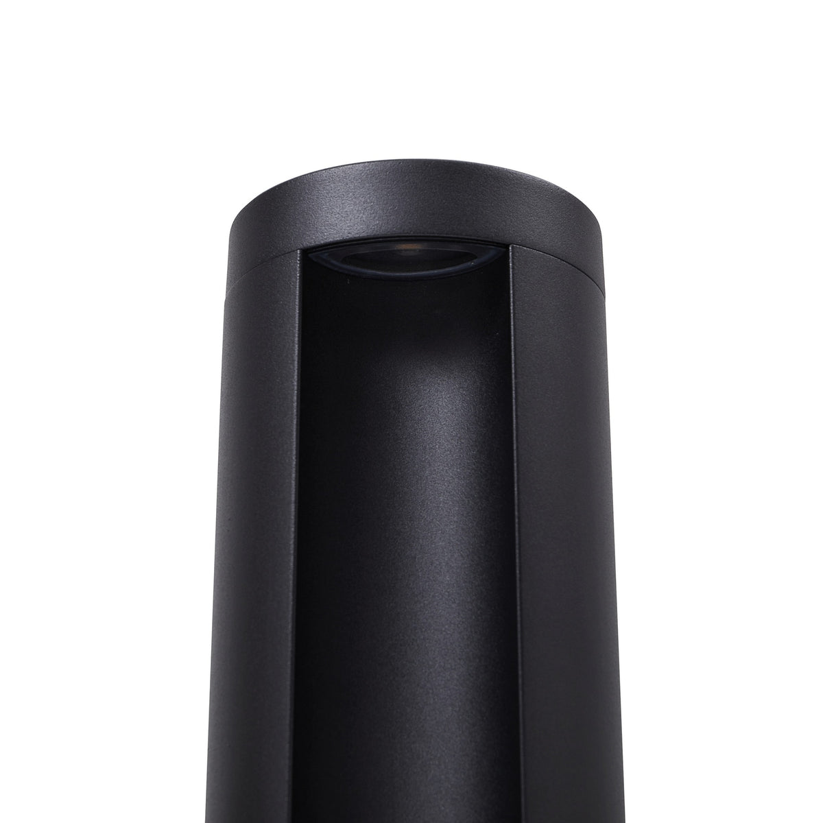 LED sti-lampe Raiku svart aluminium 65 cm nærbilde på LED-lyskilde