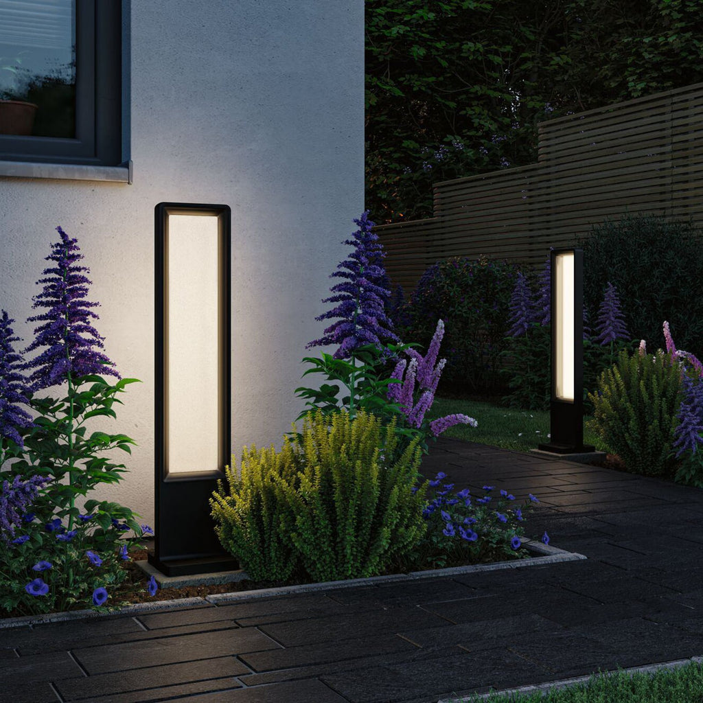 LED sti-lampe Reana antrasitt metall sideprofil