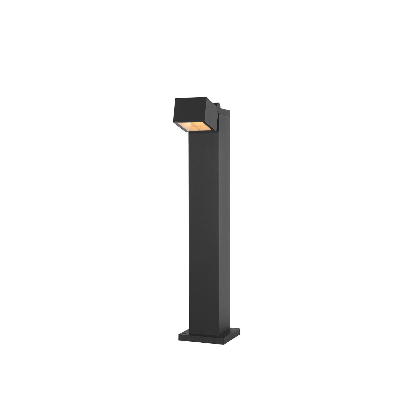 LED sti-lampe S-Cube 75 antrasitt CCT IP65 75 cm forfra