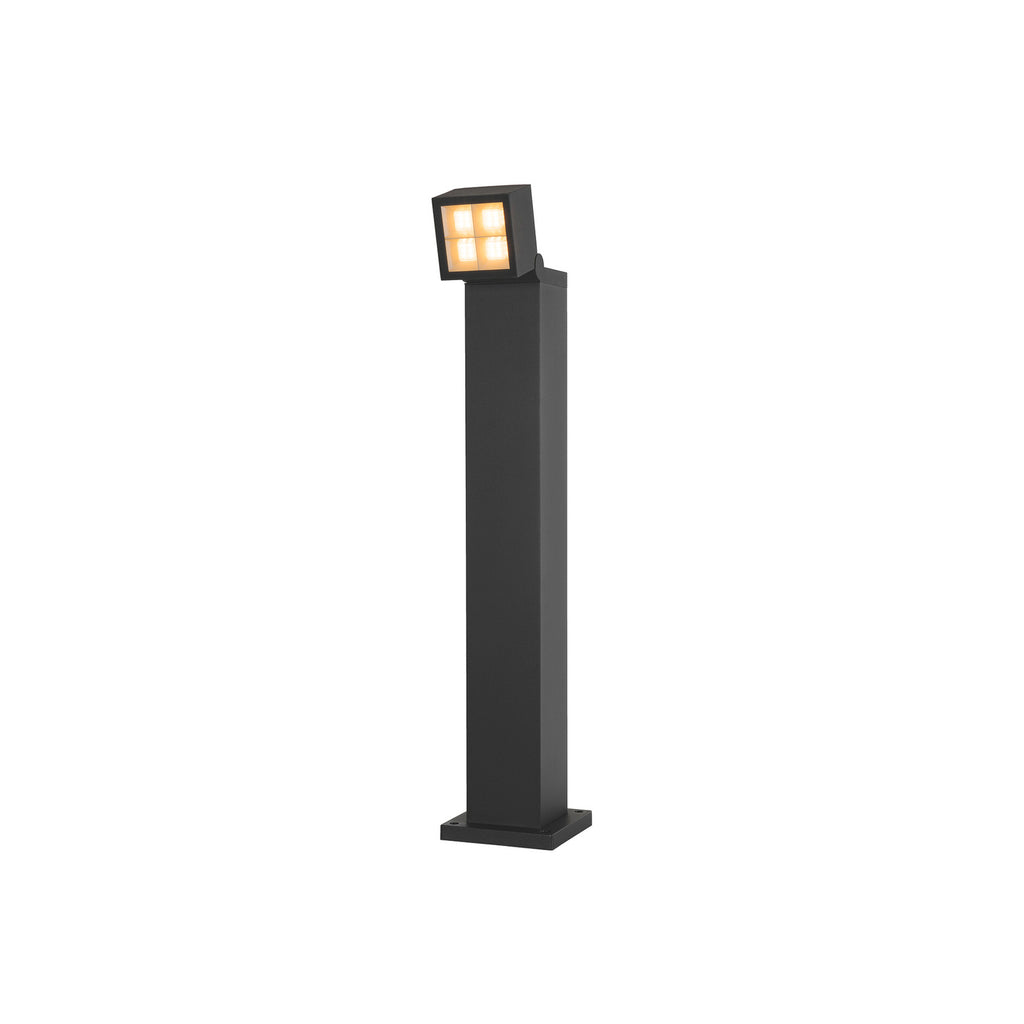 Montert LED sti-lampe S-Cube 75 cm i hage