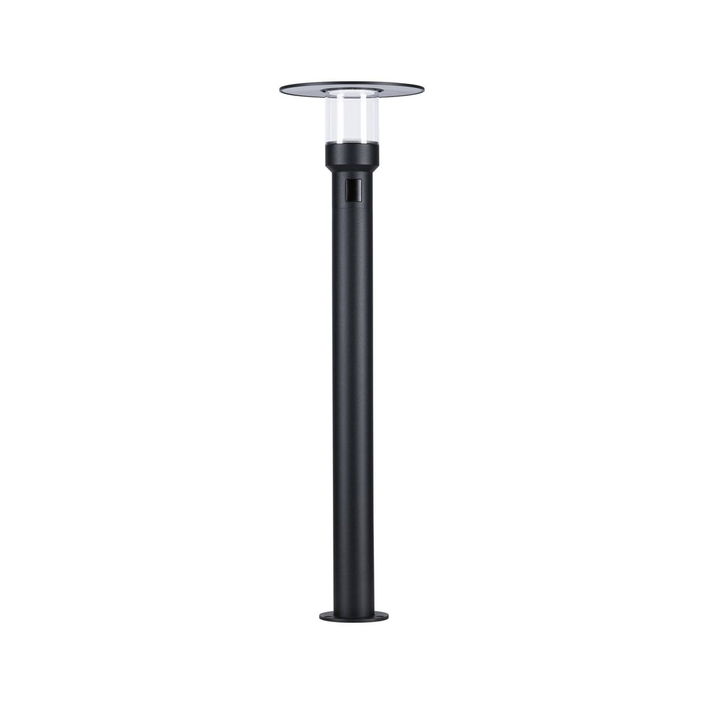 LED sti-lampe Sienna med bevegelsessensor antrasitt bakside