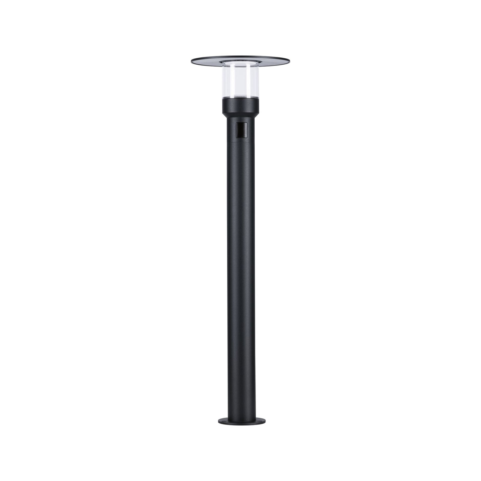 LED sti-lampe Sienna med bevegelsessensor antrasitt bakside