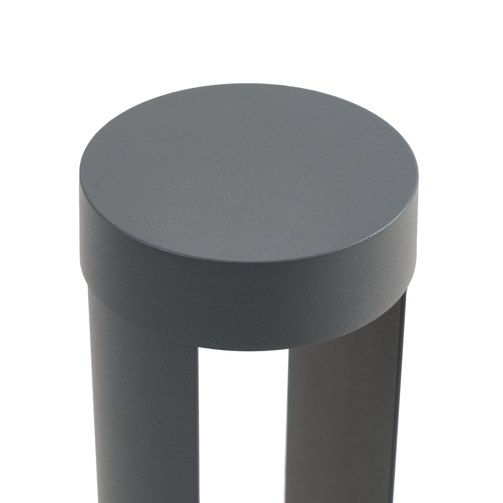 LED sti-lampe Soriq aluminium antrasitt 75 cm IP54 sett fra siden