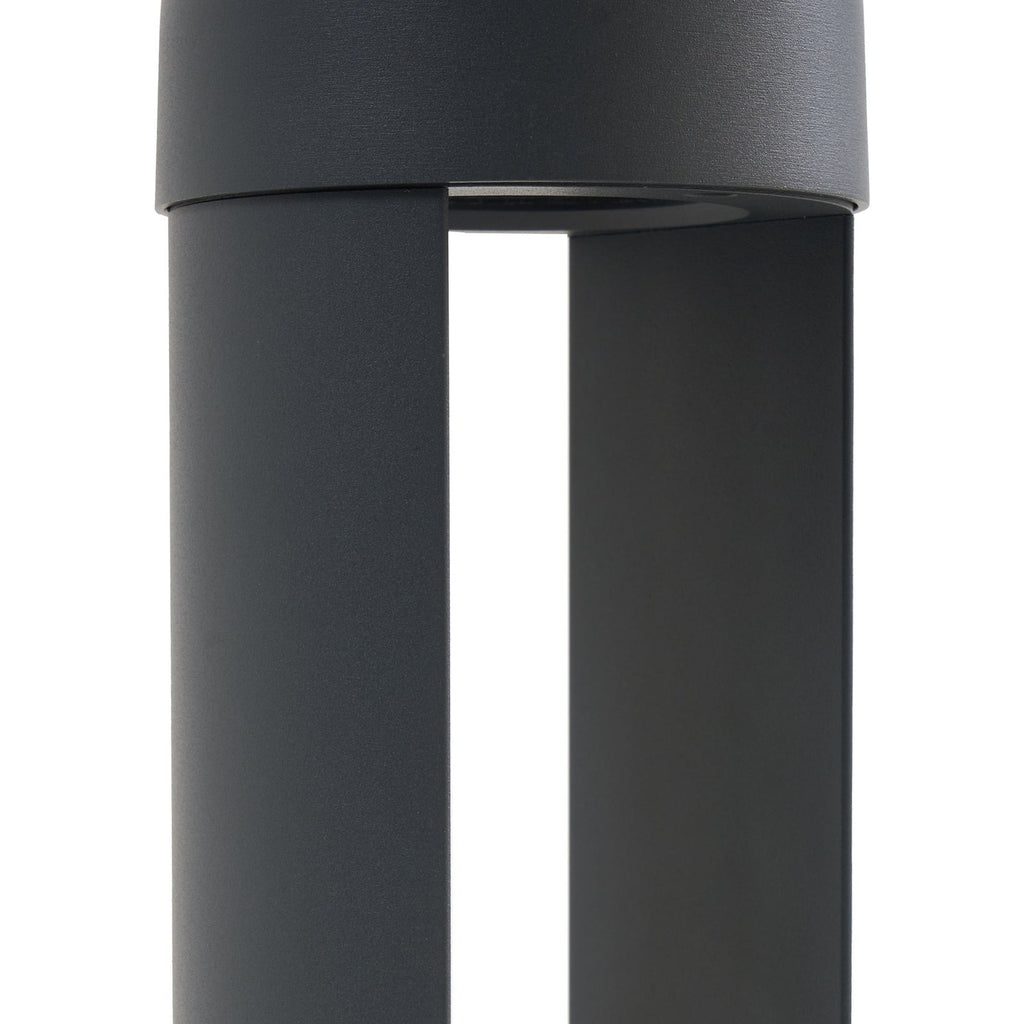 LED sti-lampe Soriq aluminium antrasitt 75 cm IP54 med synlig lyskilde