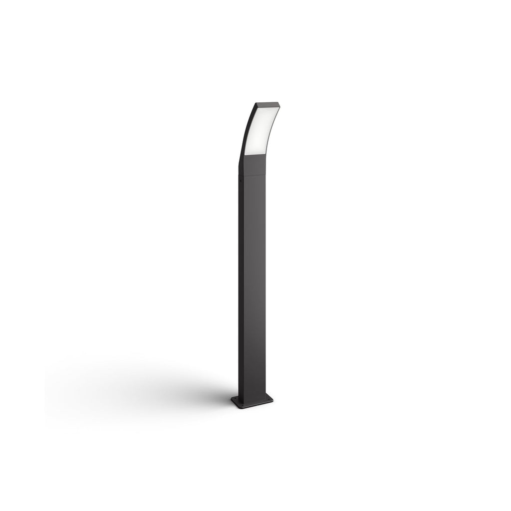 LED sti-lampe Splay antrasitt 96 cm 4000K IP44 Philips forfra