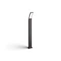 LED sti-lampe Splay antrasitt 96 cm 4000K IP44 Philips forfra