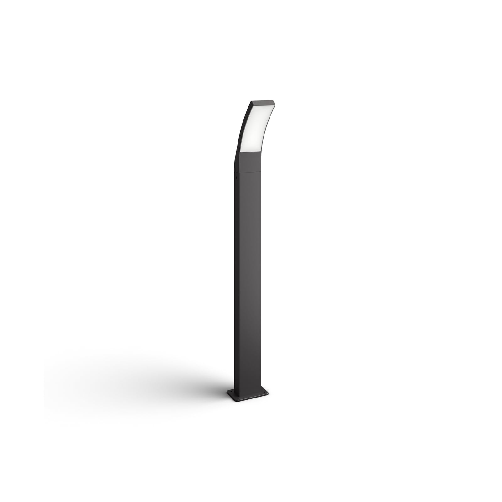 LED sti-lampe Splay antrasitt 96 cm 4000K IP44 Philips forfra