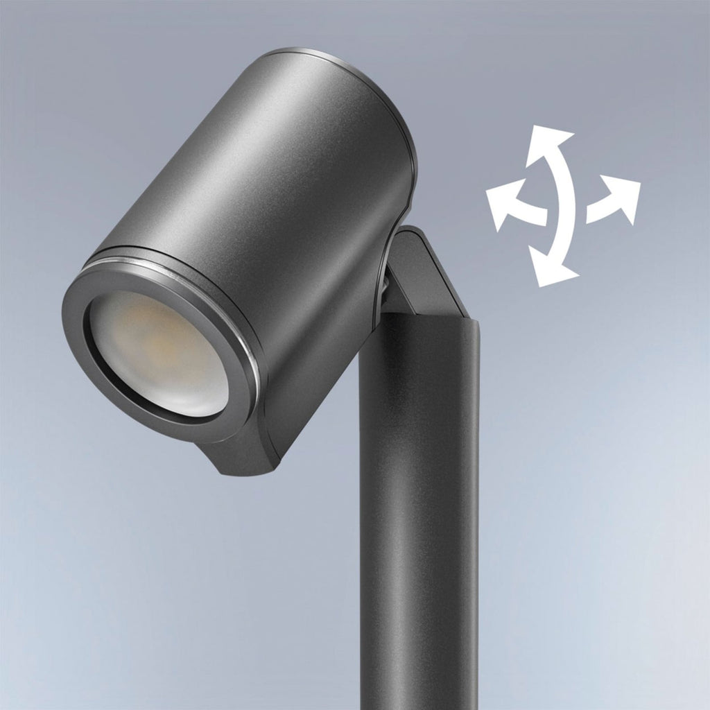 Detalj av LED sti-lampe Spot Way svingbar GU10 antrasitt IP44