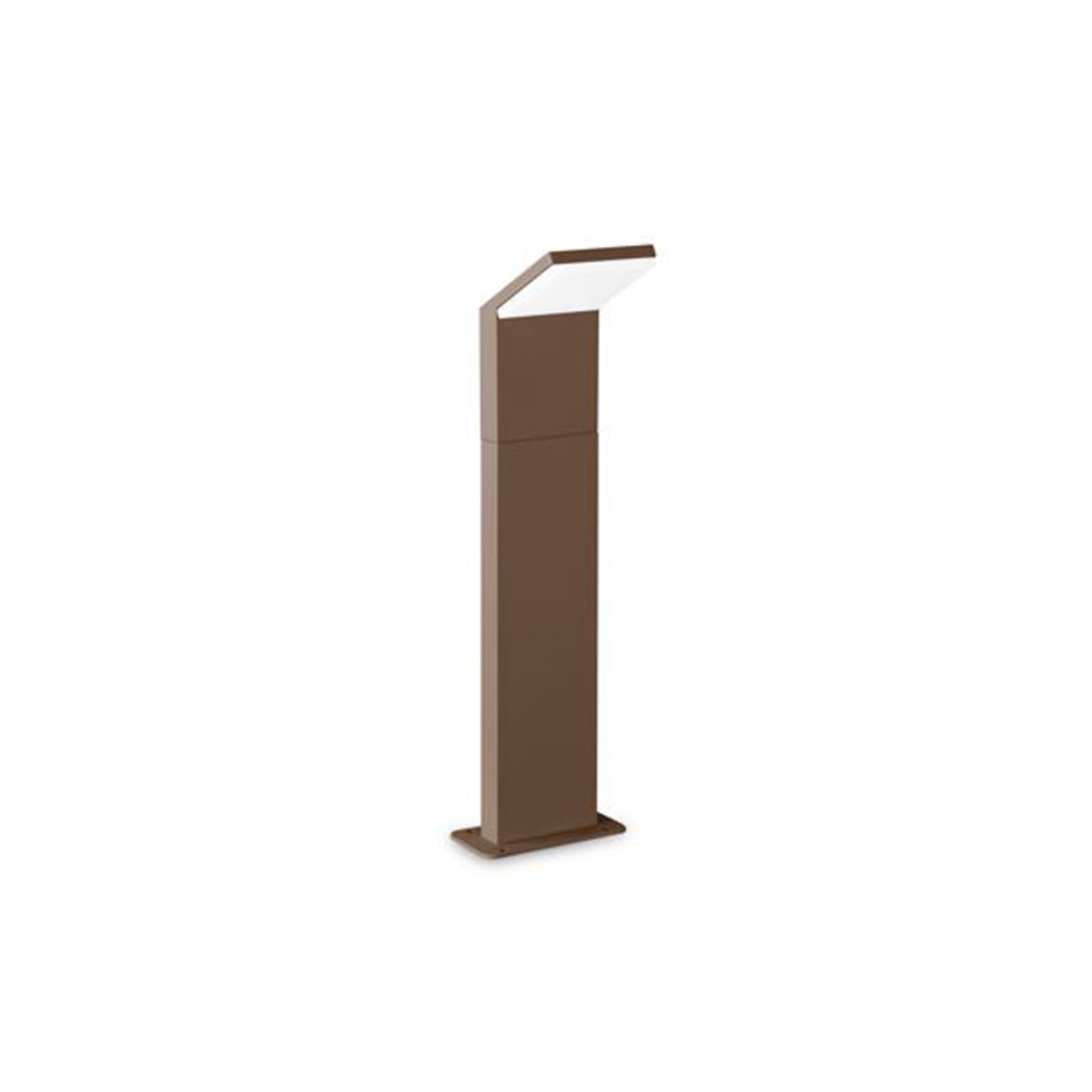 LED sti-lampe Style brun aluminium 50 cm forfra