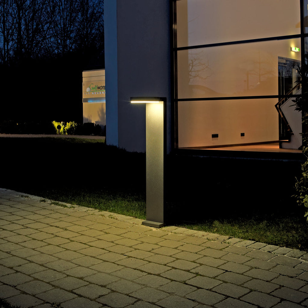 LED sti-lampe Tamar antrasitt aluminium 90 cm IP44 detalj