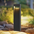 LED sti-lampe Tavion antrasitt aluminium forfra