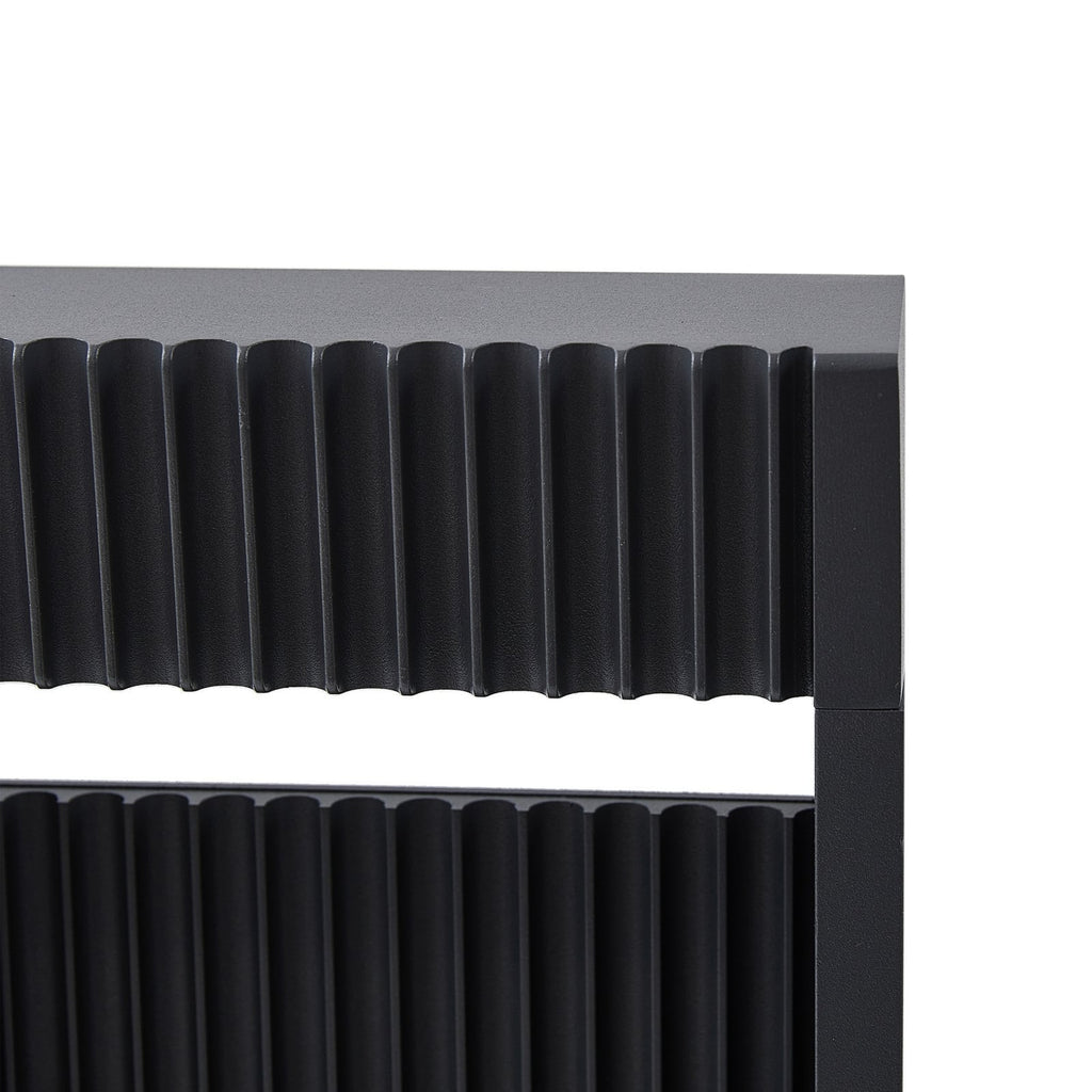 LED sti-lampe Tavion antrasitt aluminium lysdetalj