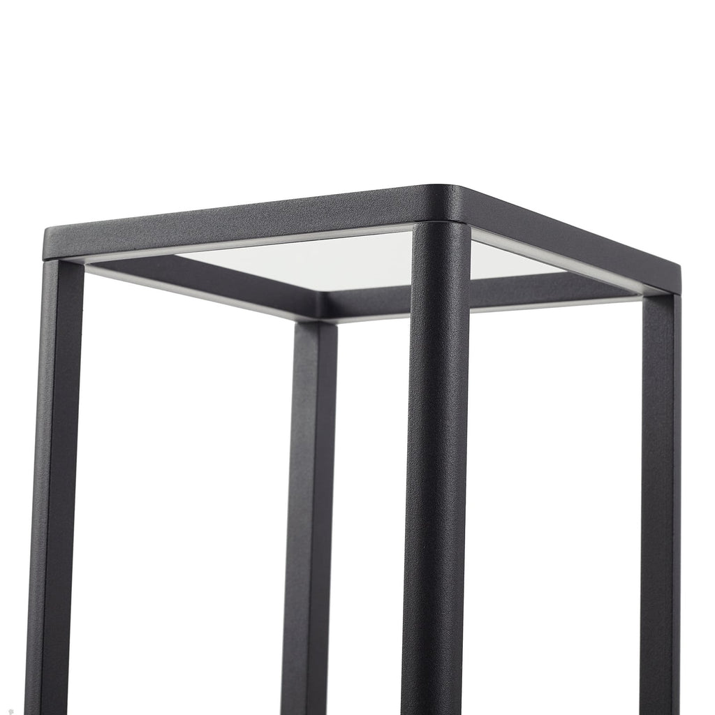 LED sti-lampe Thorvid svart aluminium 120 cm lysdetalj