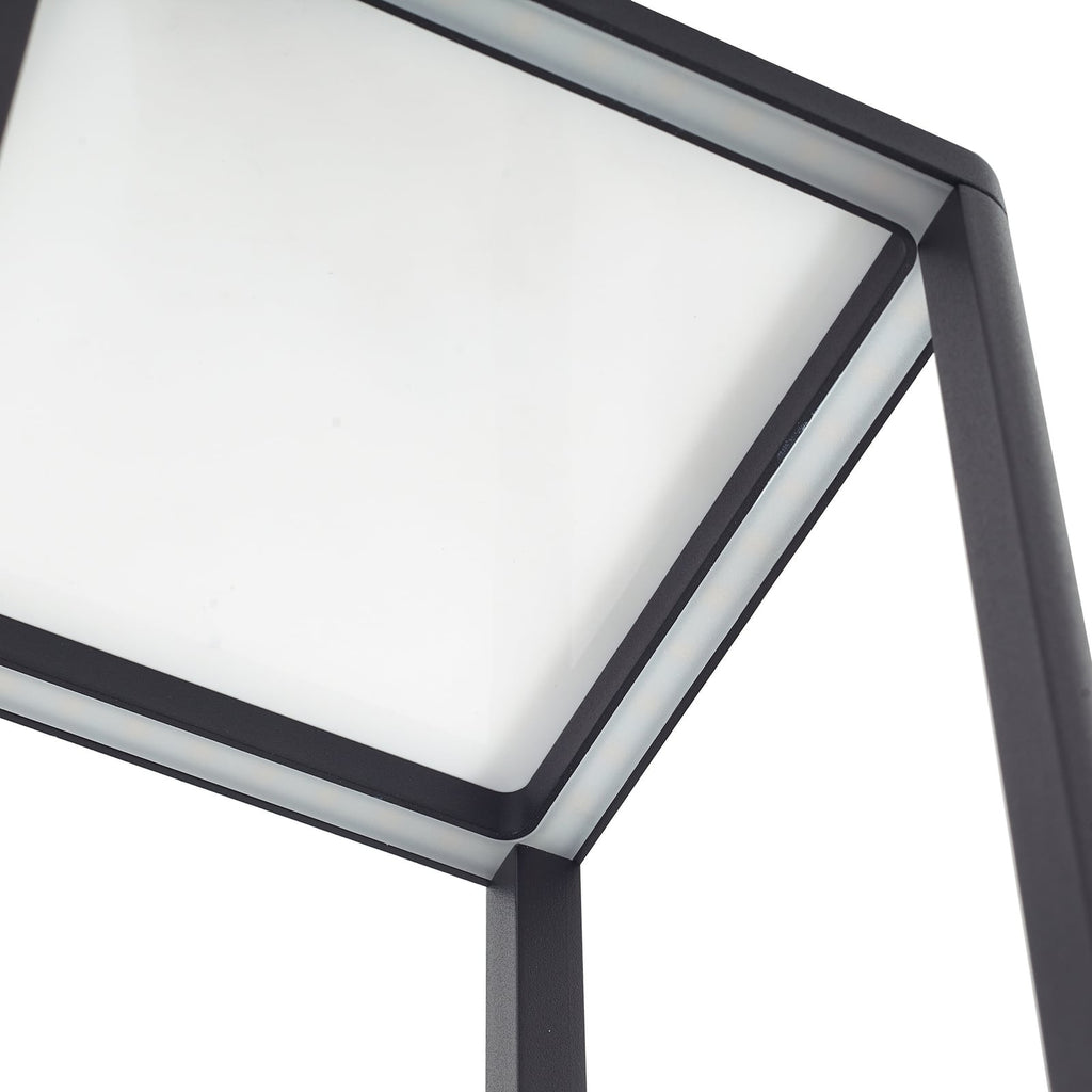 LED sti-lampe Thorvid svart aluminium 120 cm oversiktsbilde