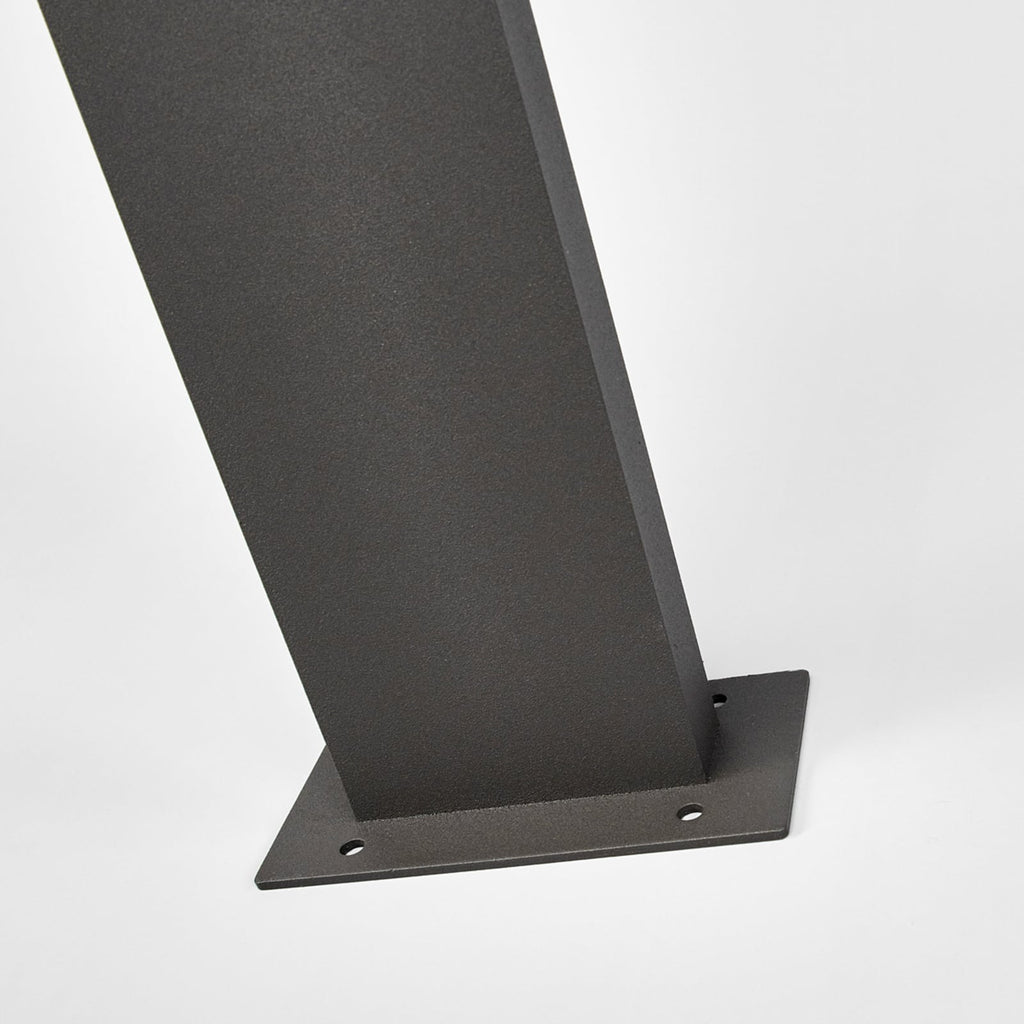 LED sti-lampe Timm antrasitt aluminium led-lyskilde