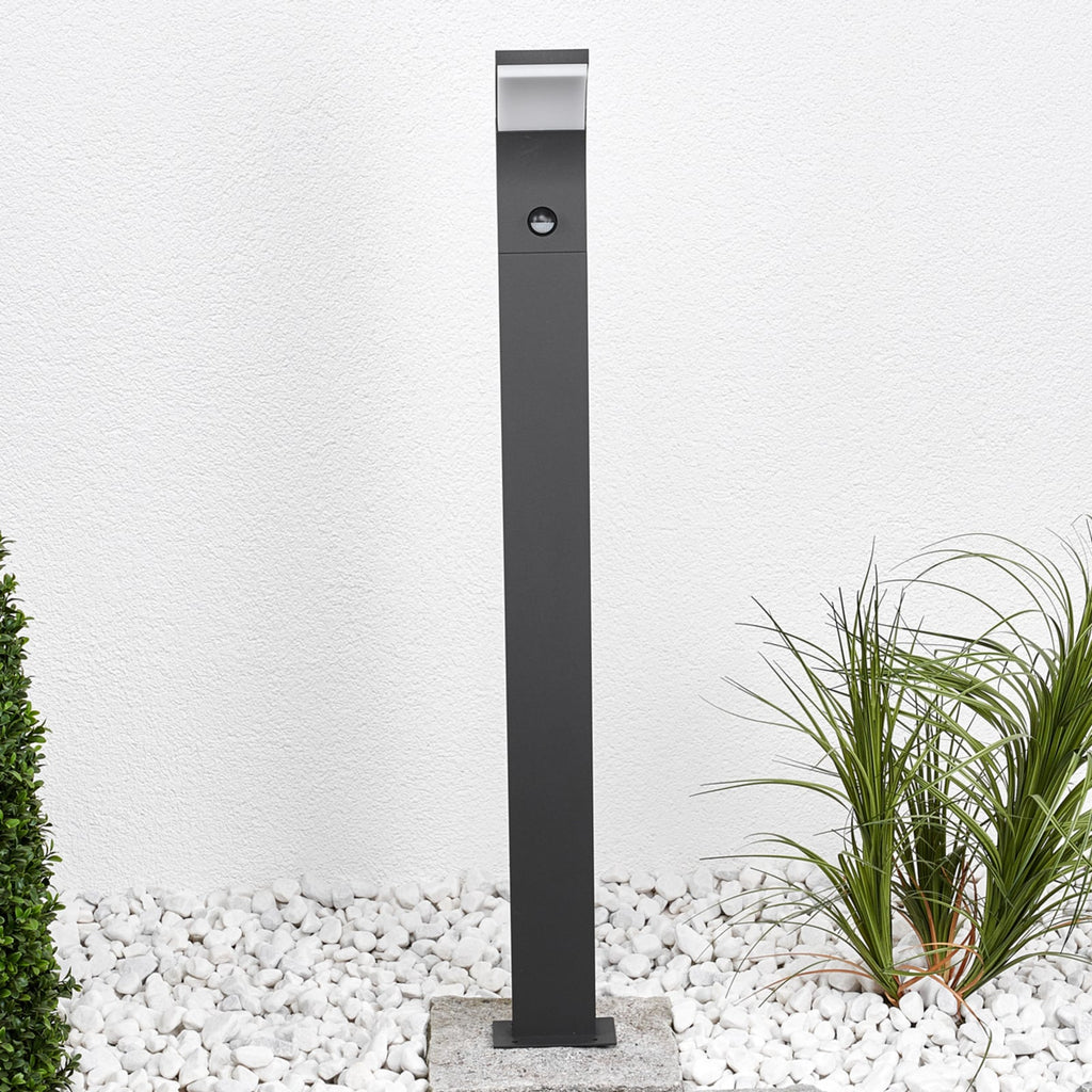 LED sti-lampe Timm med bevegelsessensor, lysdetalj