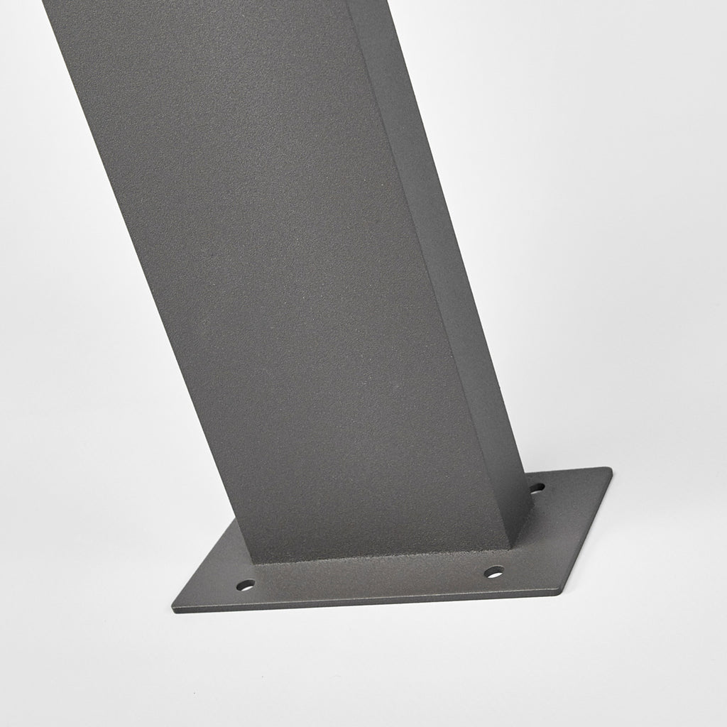 Sideprofil av LED sti-lampe Timm med bevegelsessensor antrasitt