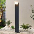 LED sti-lampe Tinna antrasitt aluminium 80 cm IP65 forfra