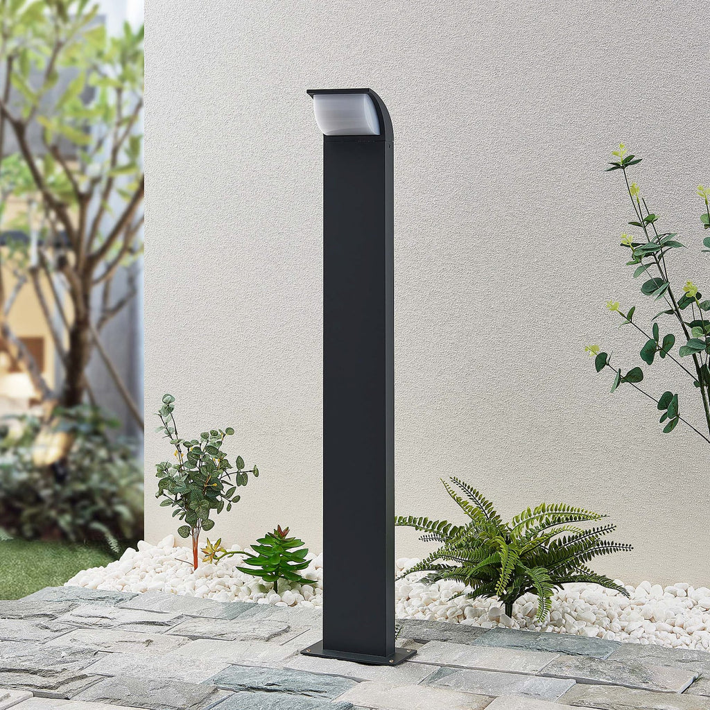 LED sti-lampe Tinna antrasitt aluminium 80 cm IP65 bakside