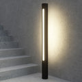 LED sti-lampe Tomas mørkegrå aluminium forfra