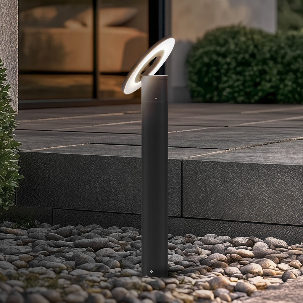 LED sti-lampe Tovio antrasitt svingbar forfra