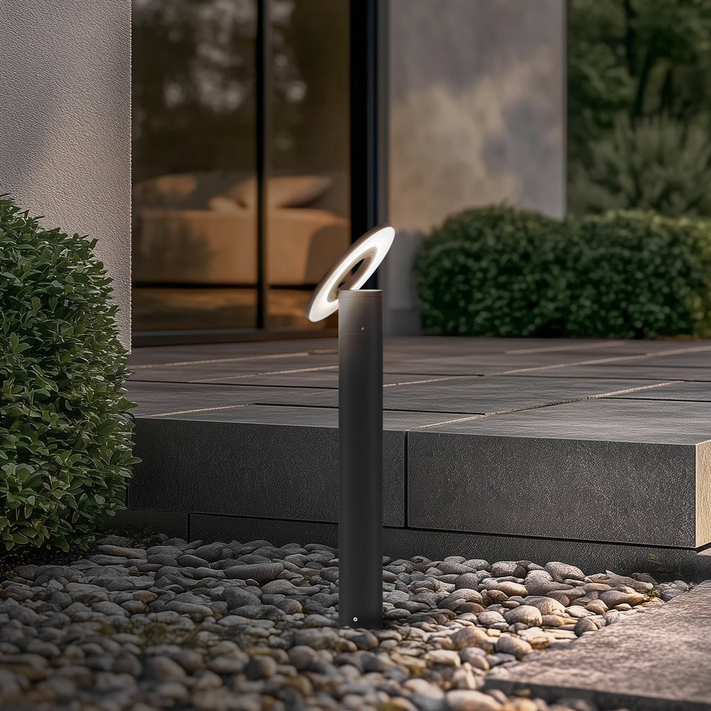 LED sti-lampe Tovio antrasitt svingbar bakside