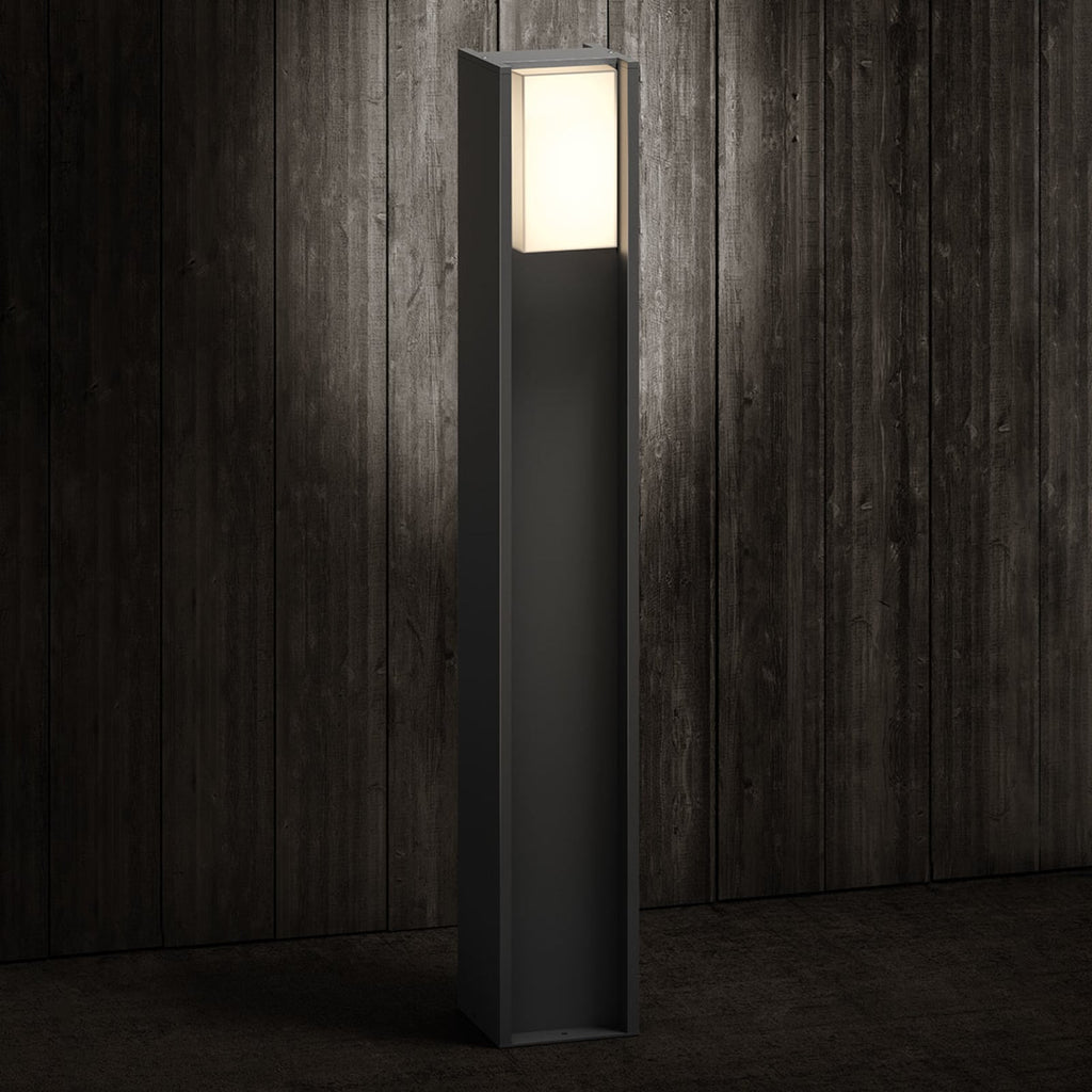 LED sti-lampe Turaco dimbar Zigbee antrasitt Philips Hue detalj