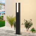 LED sti-lampe Virgalia antrasitt aluminium 65 cm IP65 forfra