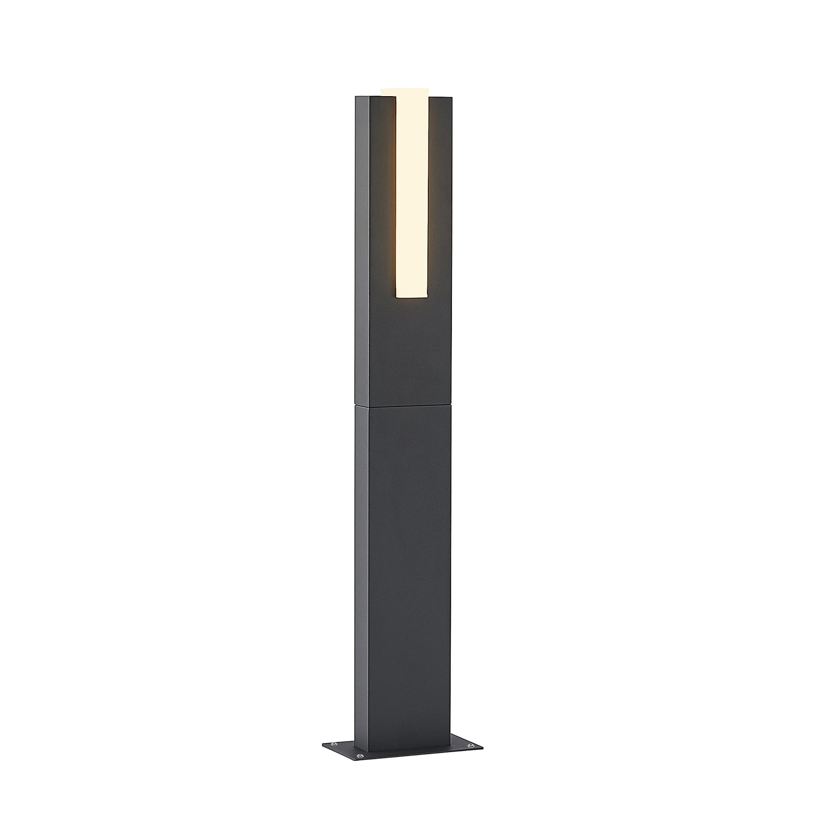 LED sti-lampe Virgalia antrasitt aluminium 65 cm IP65 nærbilde